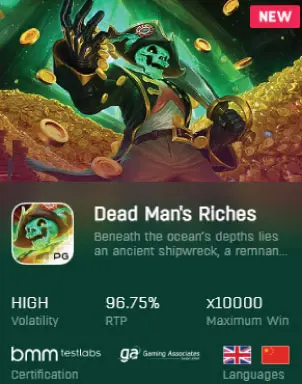 Dead Man's Riches Pg