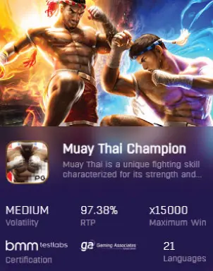 Muay Thai Champion Pg